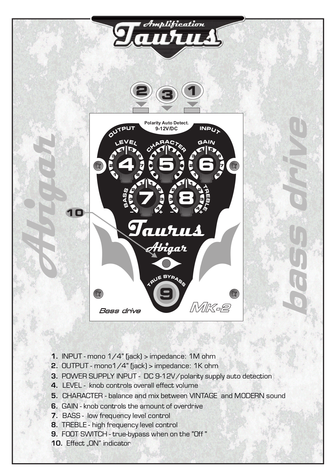 Taurus Abigar MK-2 User Manual