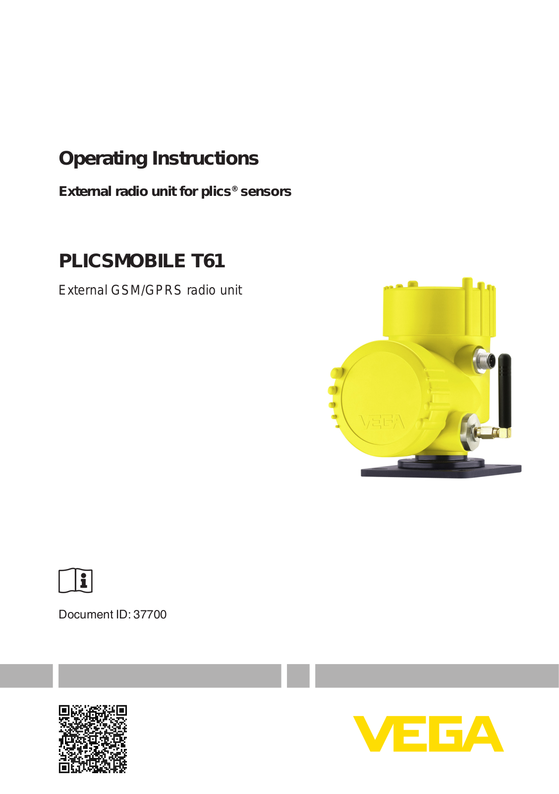 VEGA PLICSMOBILE T61 User Manual