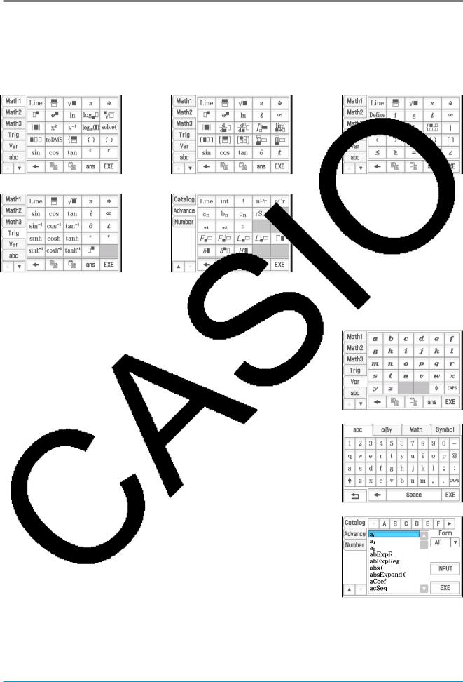 Casio FX-CP400 operation manual
