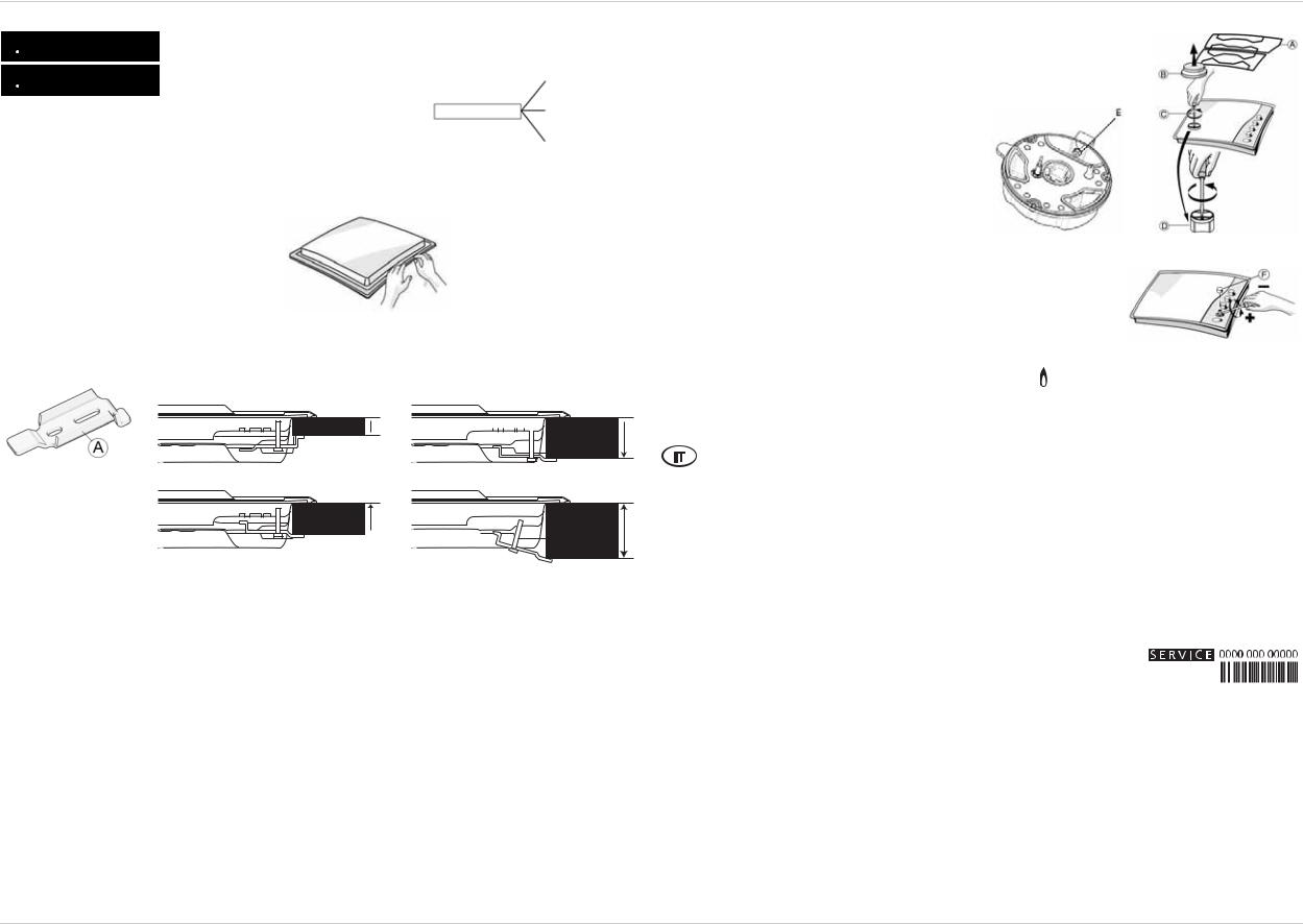 Whirlpool GMA 6414/IXL TABELLA PROGRAMMI User Manual