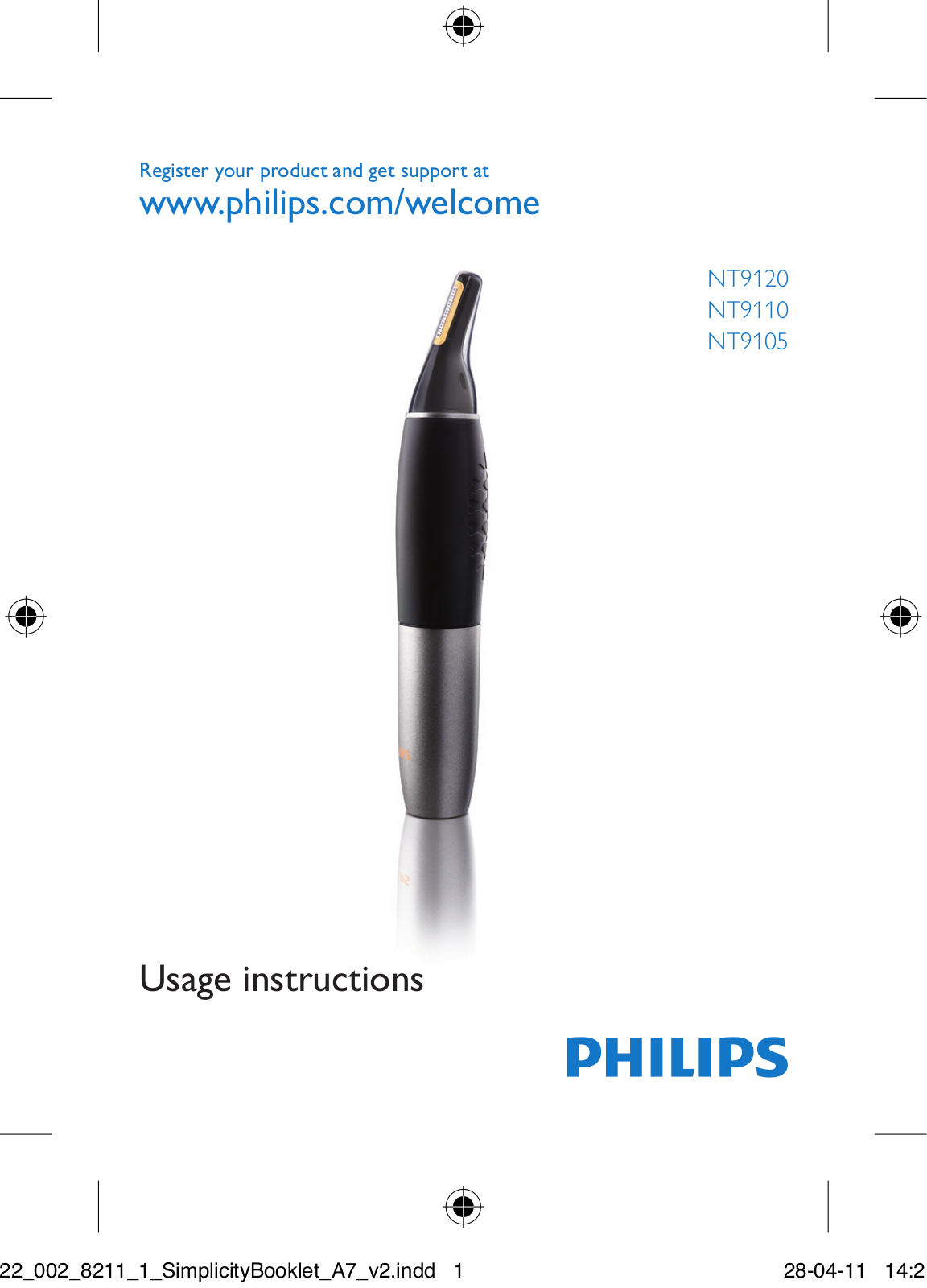 Philips NT9120, NT9105 User Manual