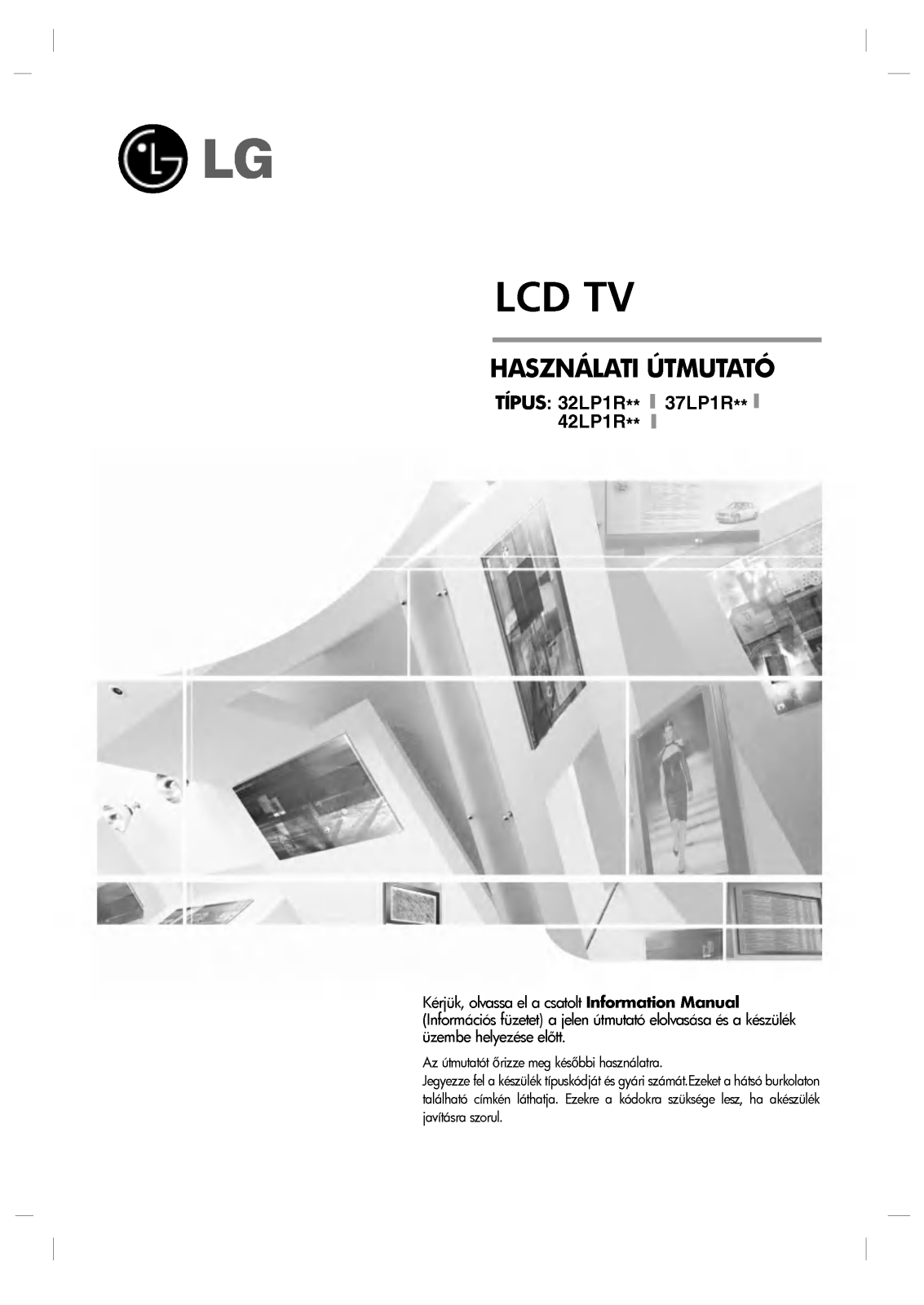 LG 32LP1R User manual