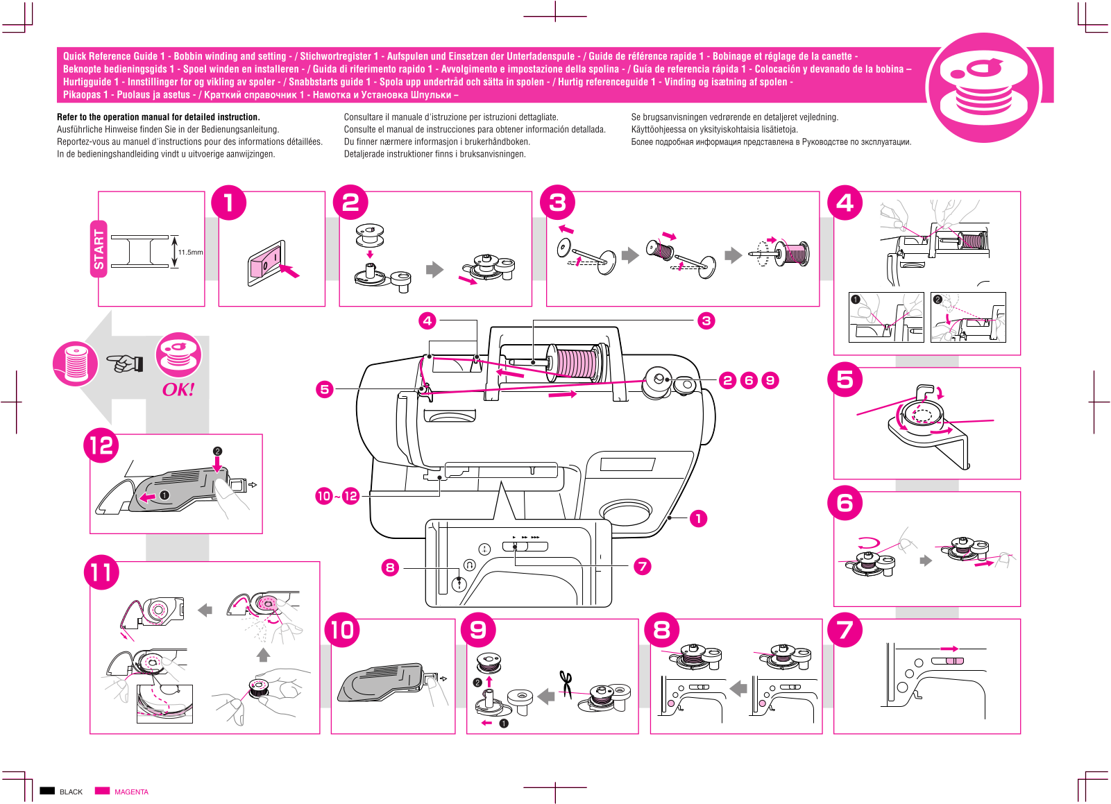 Brother XE2429-001, INOV 40 User Manual