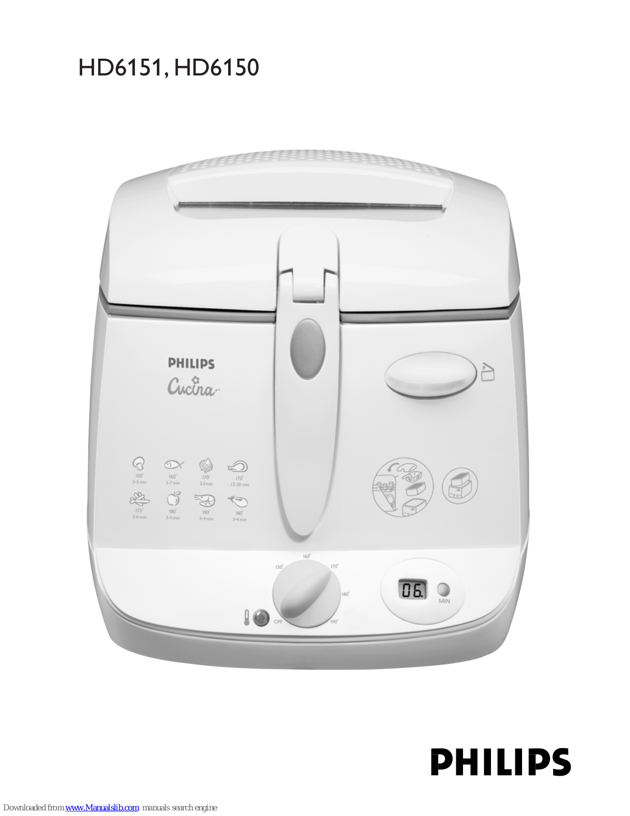Philips HD6151/80, HD6150/80, HD6151/81, HD6151, HD6150 User Manual - ManualMachine.com