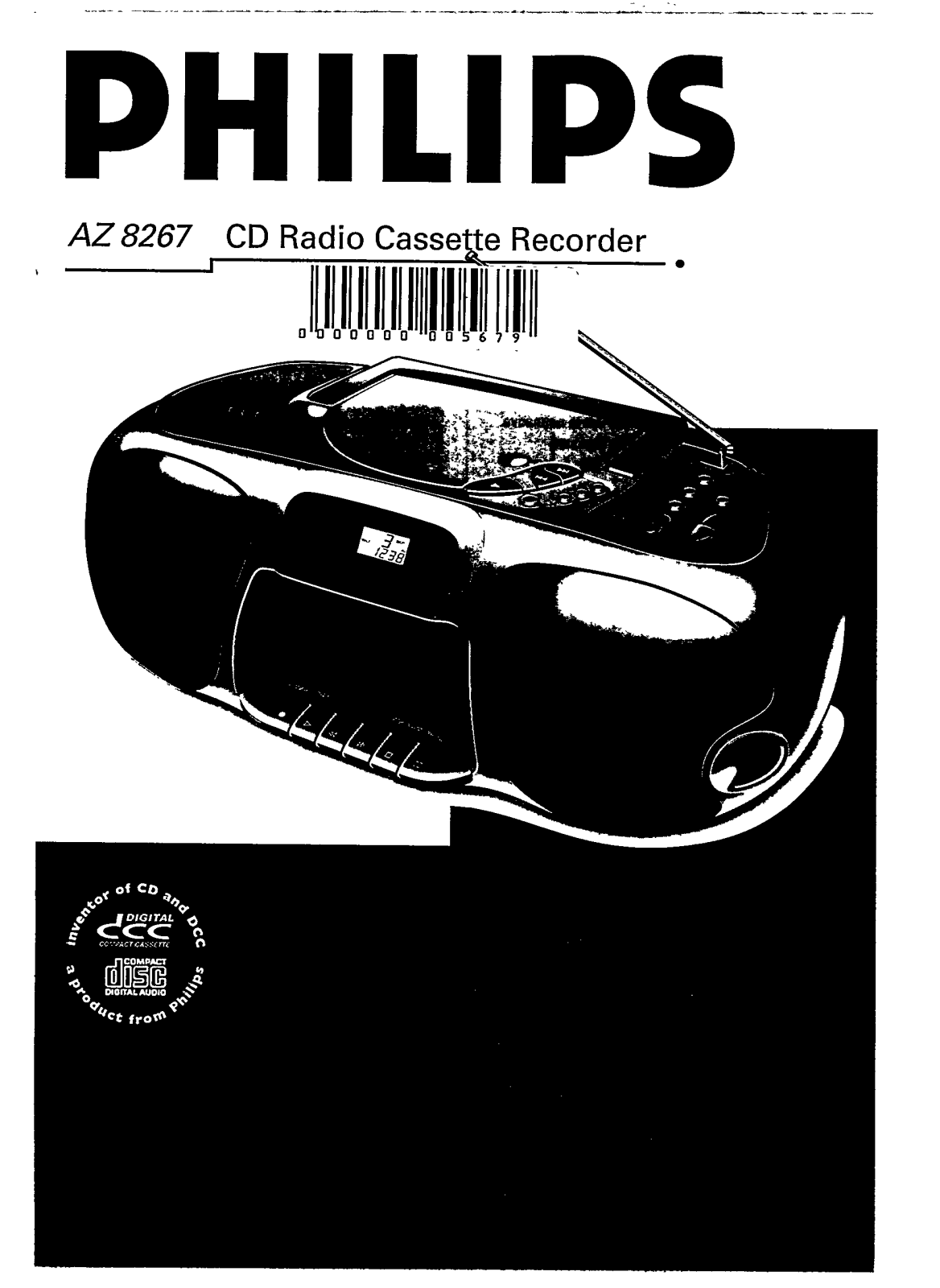 Philips AZ8267/17, AZ8267/05, AZ8267/00 User Manual