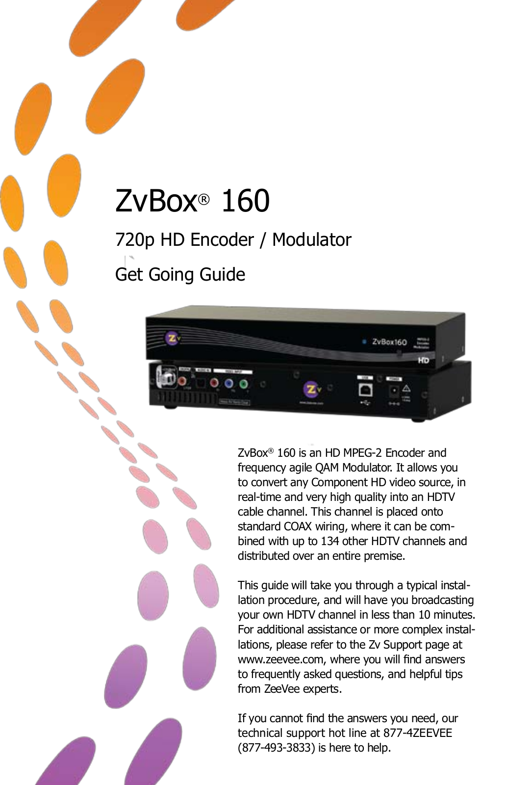 ZeeVee ZvBox 160 User Manual