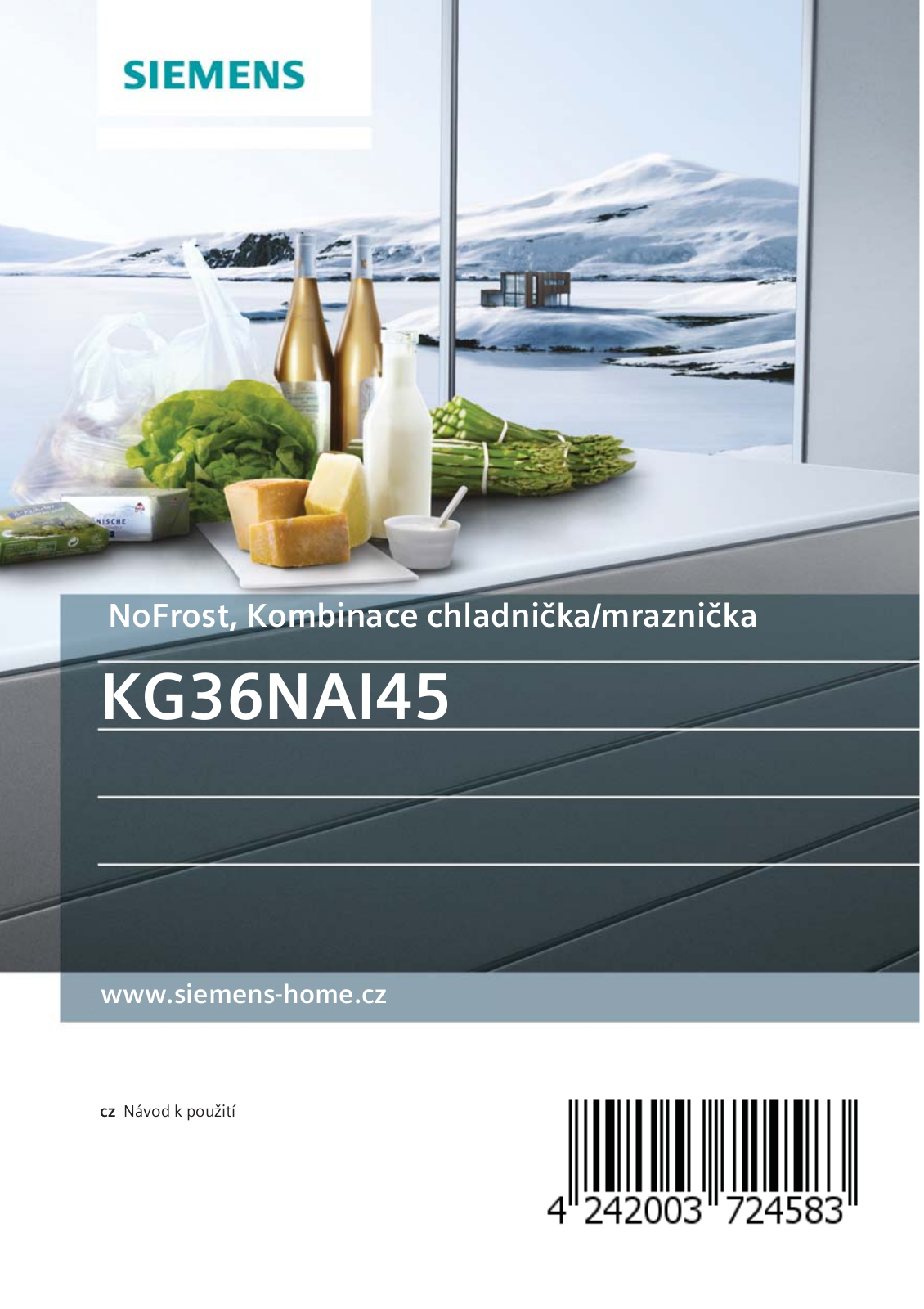 Siemens KG36NAI45 User Manual