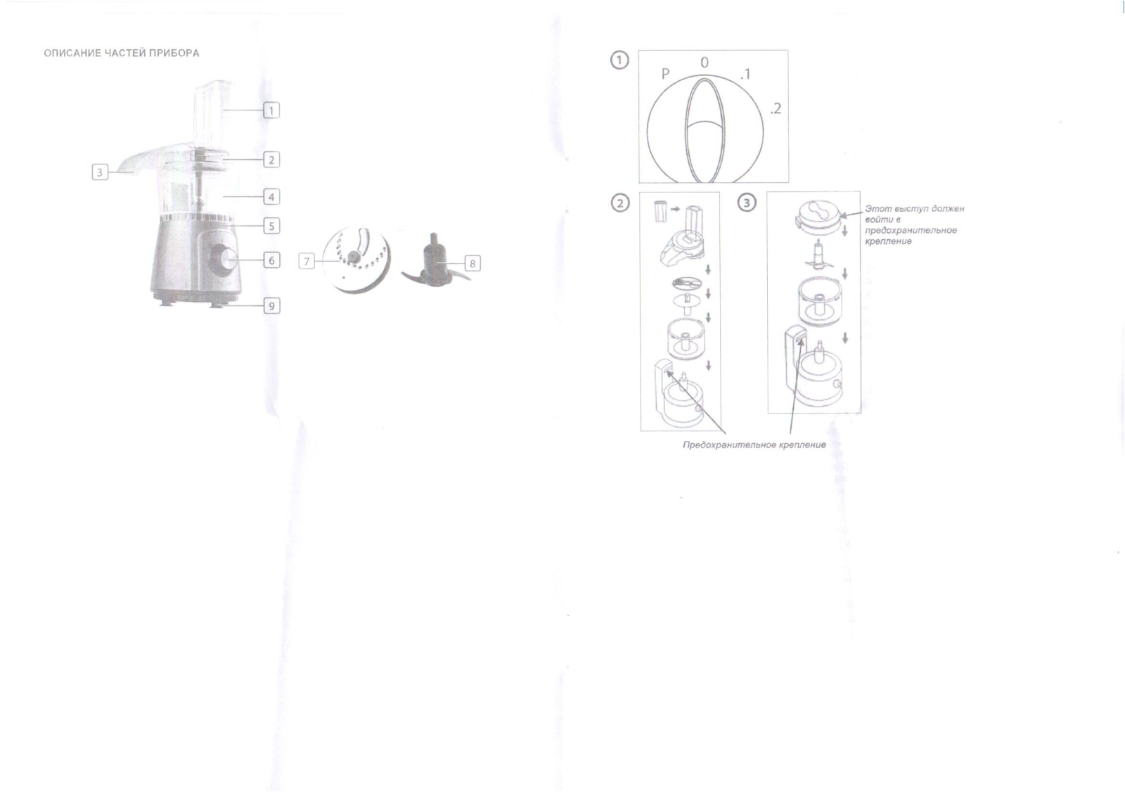 Tristar BL-4015 User Manual