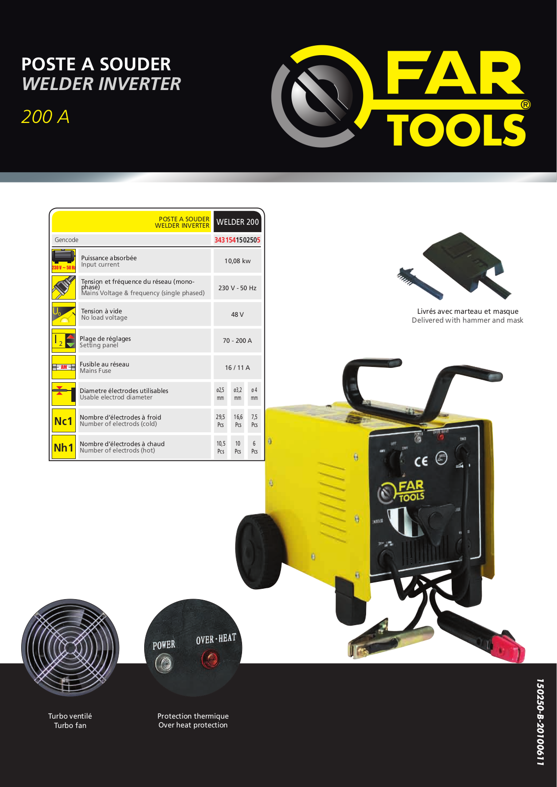 FARTOOLS WELDER 200 User Manual