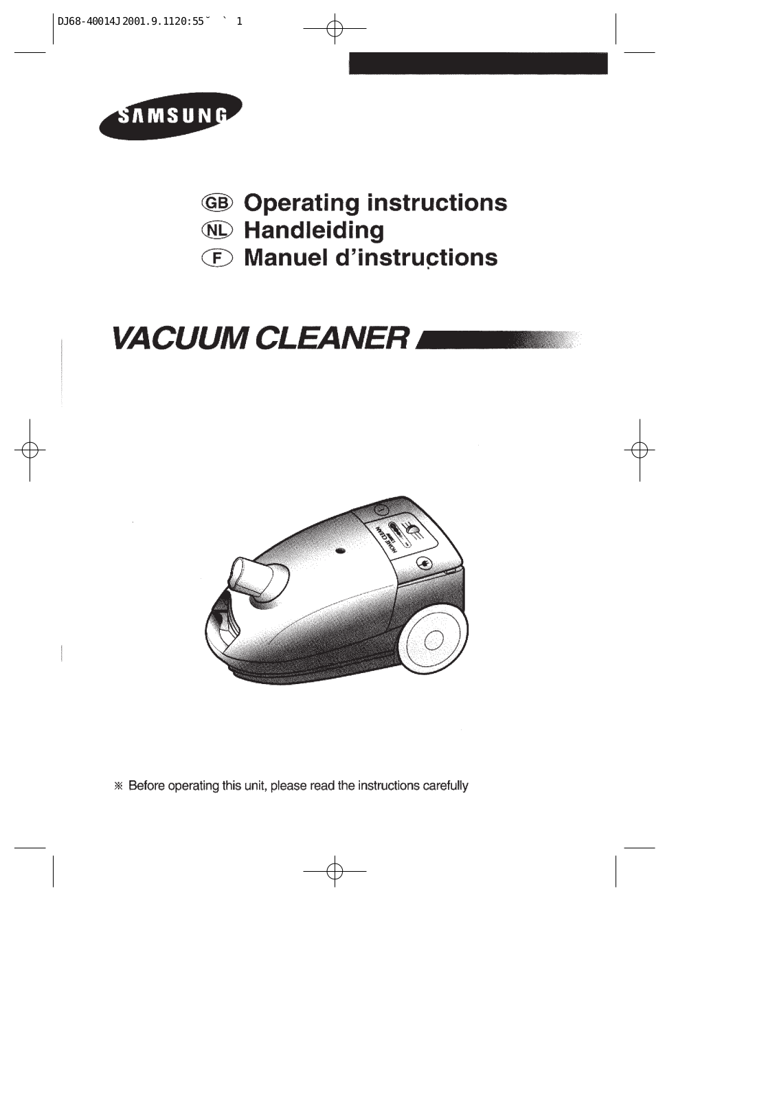 Samsung RC-5513N, RC-5513V, RC-5513, RC-5511N, RC-5510 User Manual