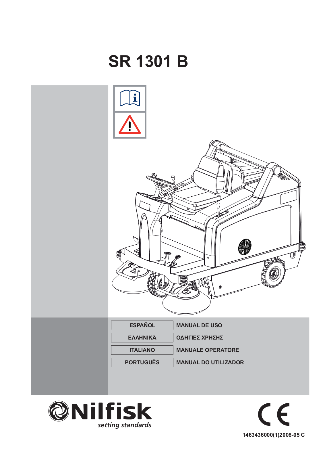 Nilfisk SR 1301 B User Manual