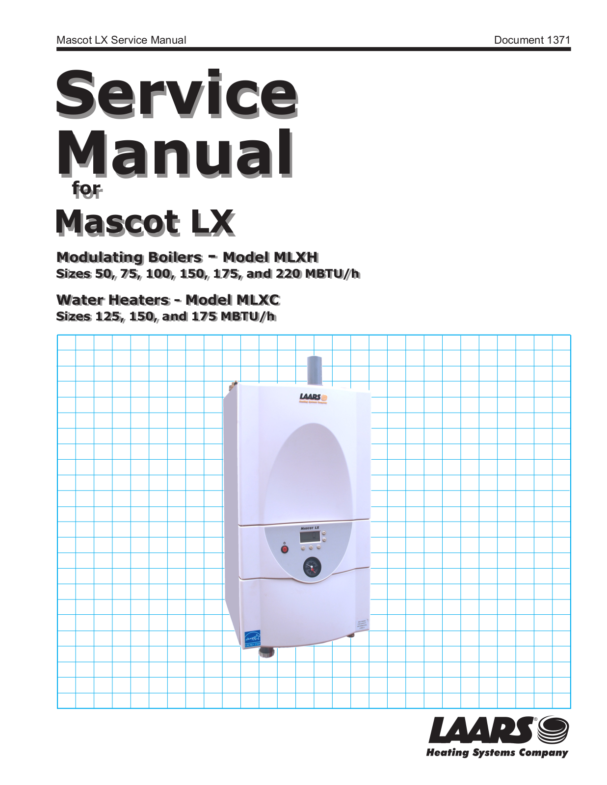 Laars MLXC User Manual