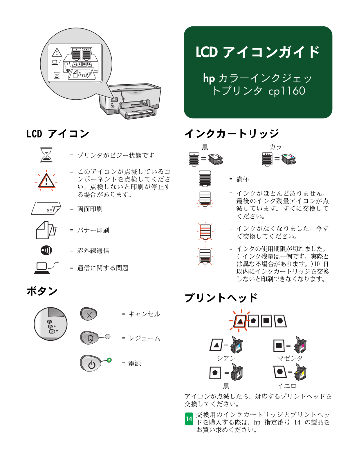 Hp CP1160 User Manual