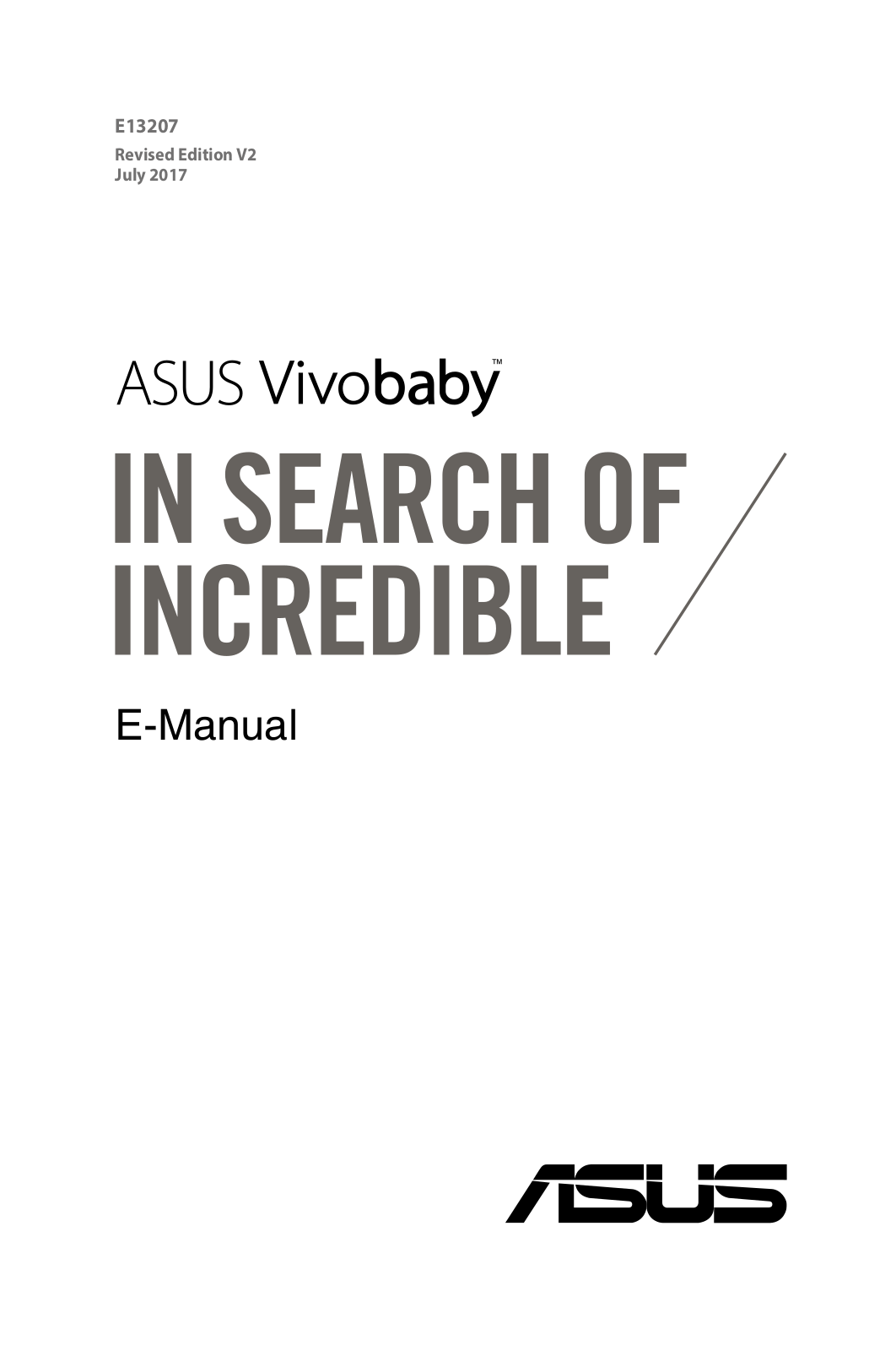 Asus VivoBaby E-manual - ManualMachine.com