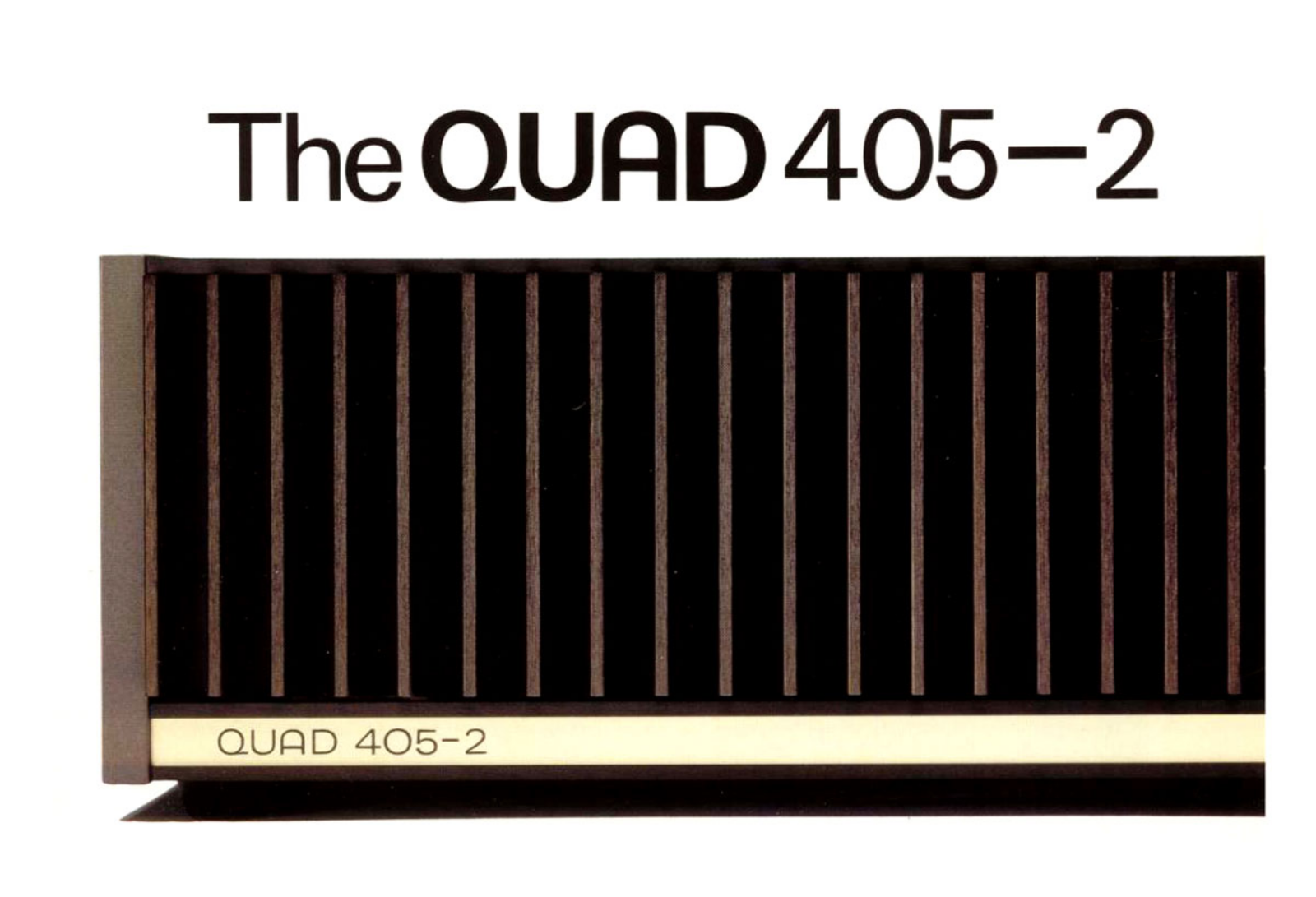 Quad 405 Mk2 Brochure