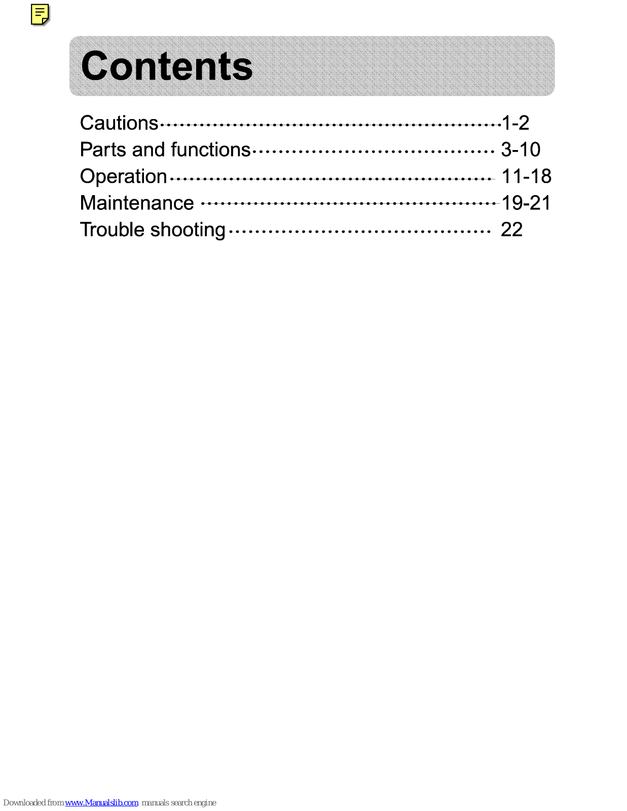 Haier AU252DHMAA, AU162BFMAA, AU162BFAAA, AU182BFMBA, AU182BFMAA User Manual - ManualMachine.com