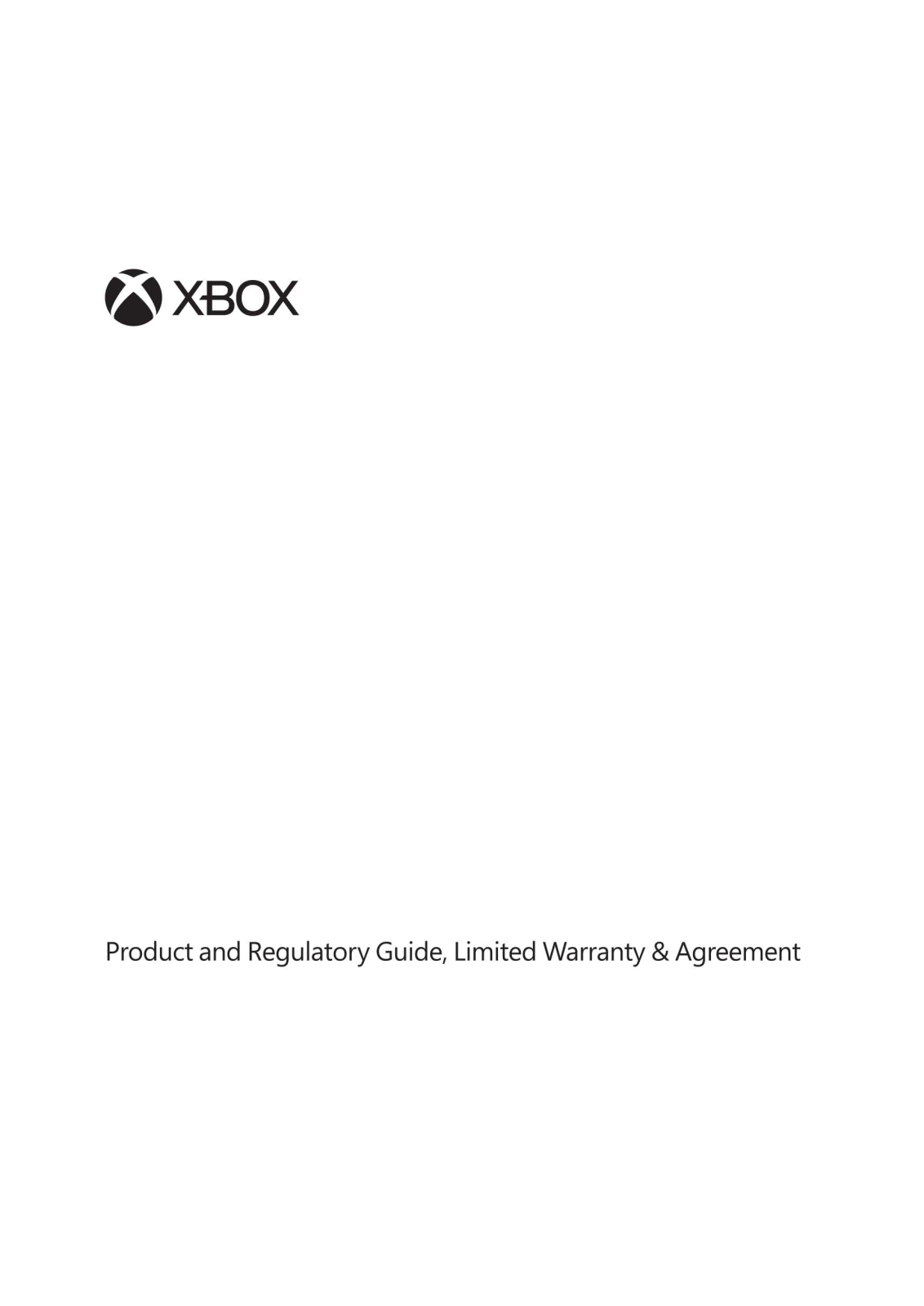 RAINBO Xbox, Xbox User Manual