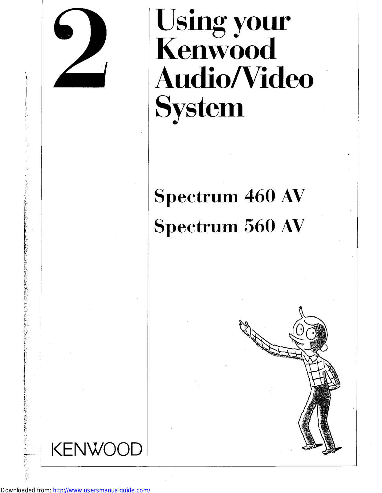 KENWOOD SRC-447, SPECTRUM560AV, SPECTRUM460AV, KX-W597, KR-797 User Manual