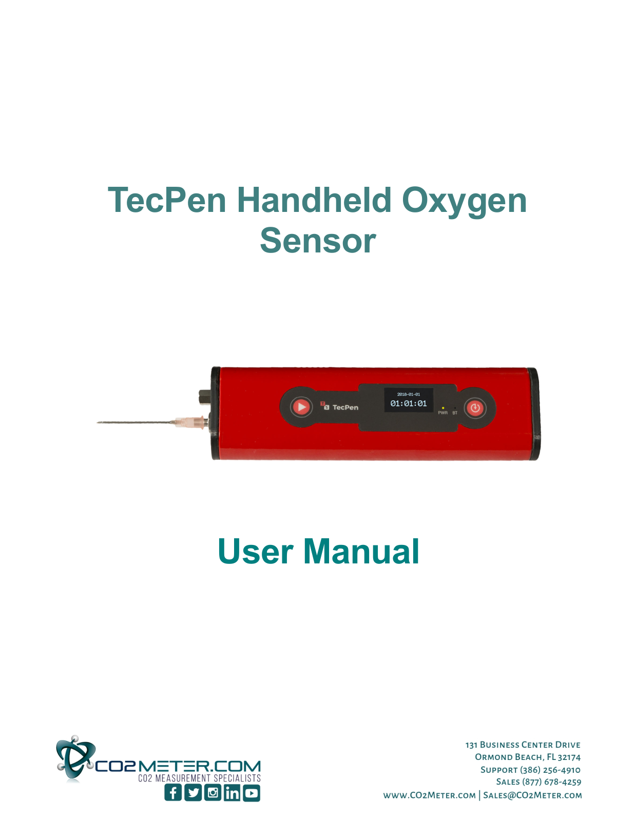 Co2meter TecPen User Manual - ManualMachine.com