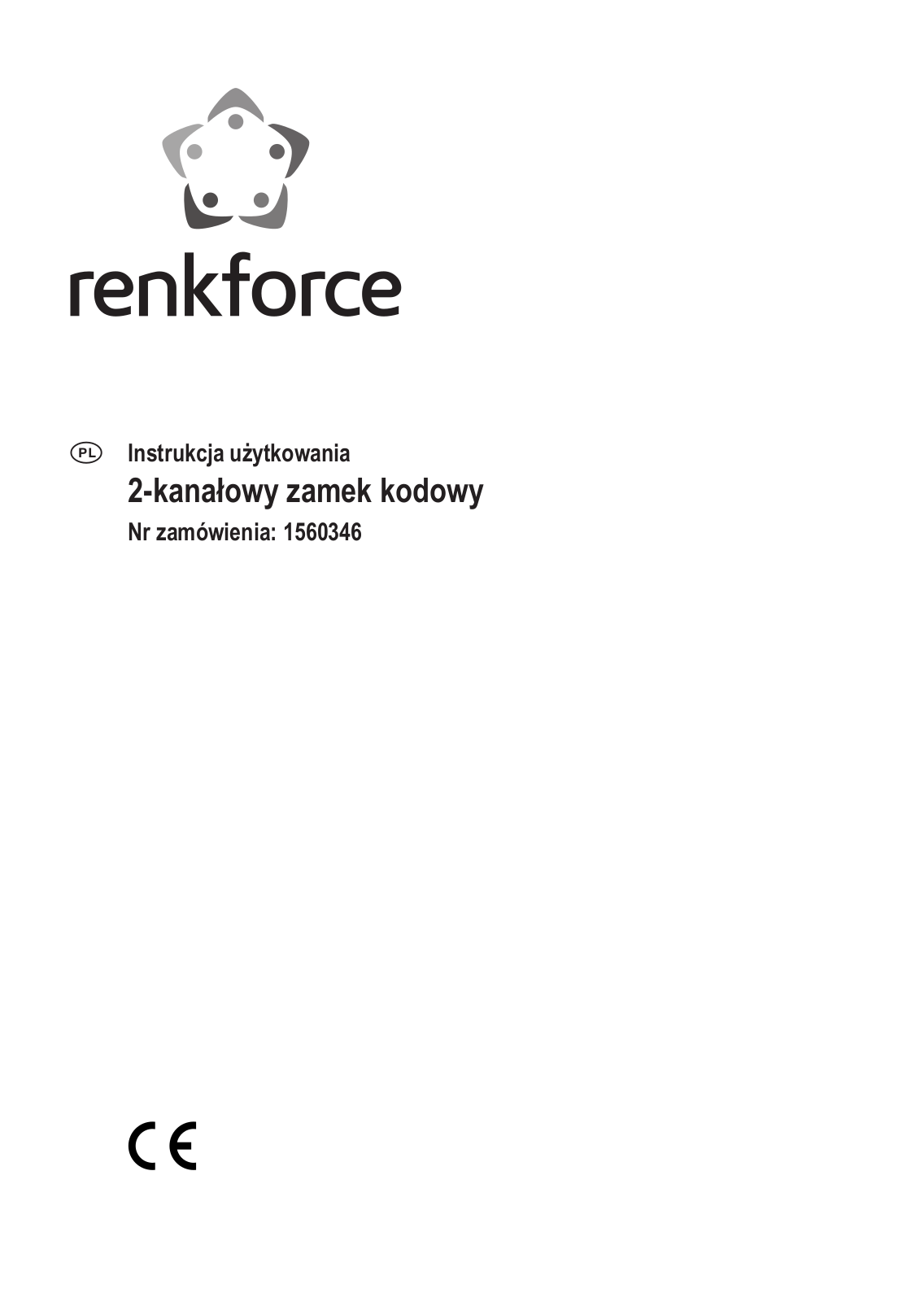 Renkforce 1560346 Operating Instructions