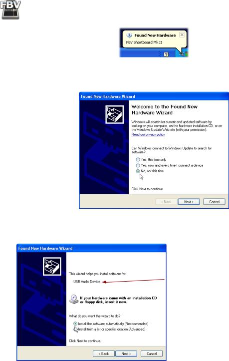 Line 6 FBV CONTROL APPLICATION Manual