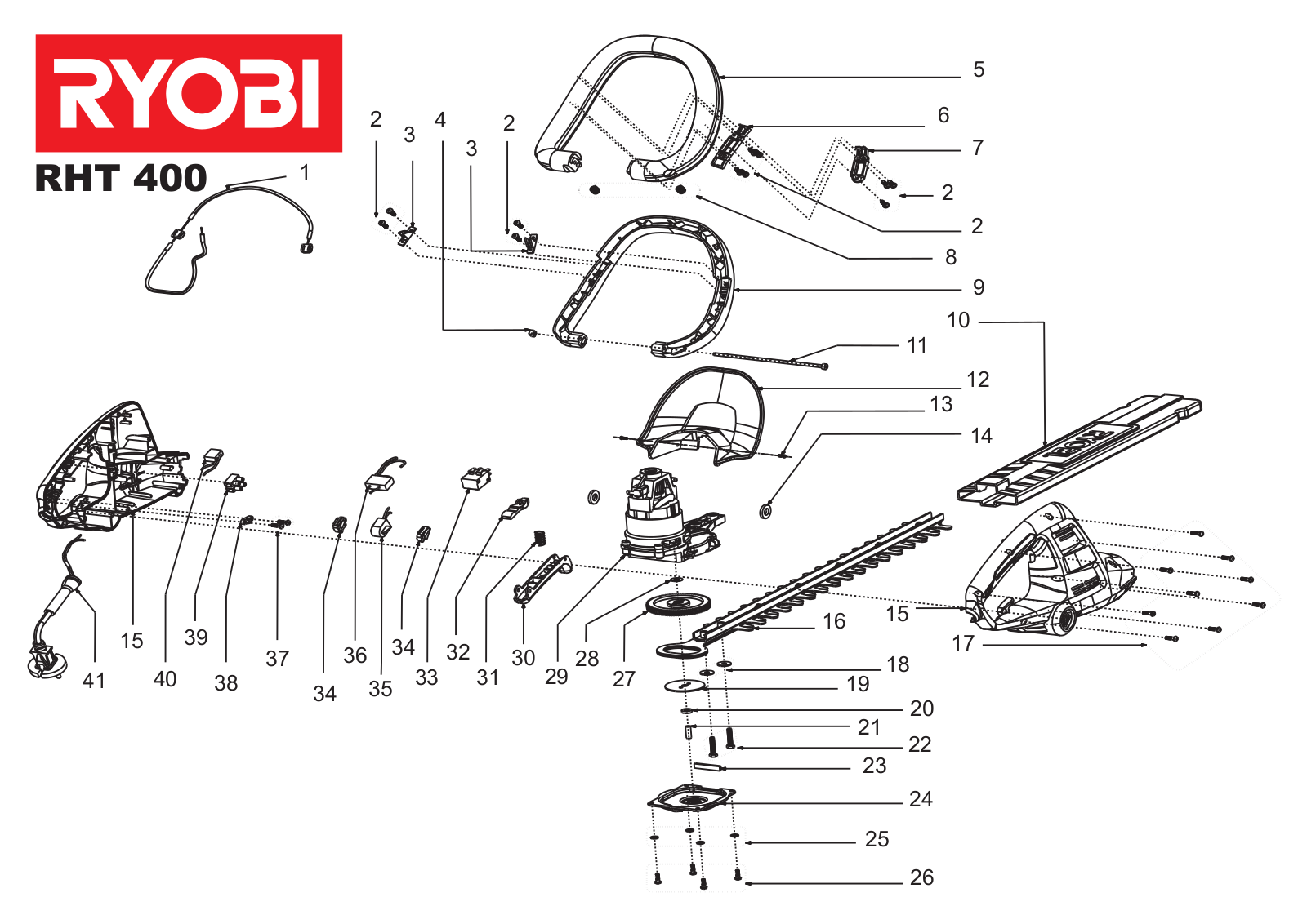 RYOBI RHT 400 User Manual