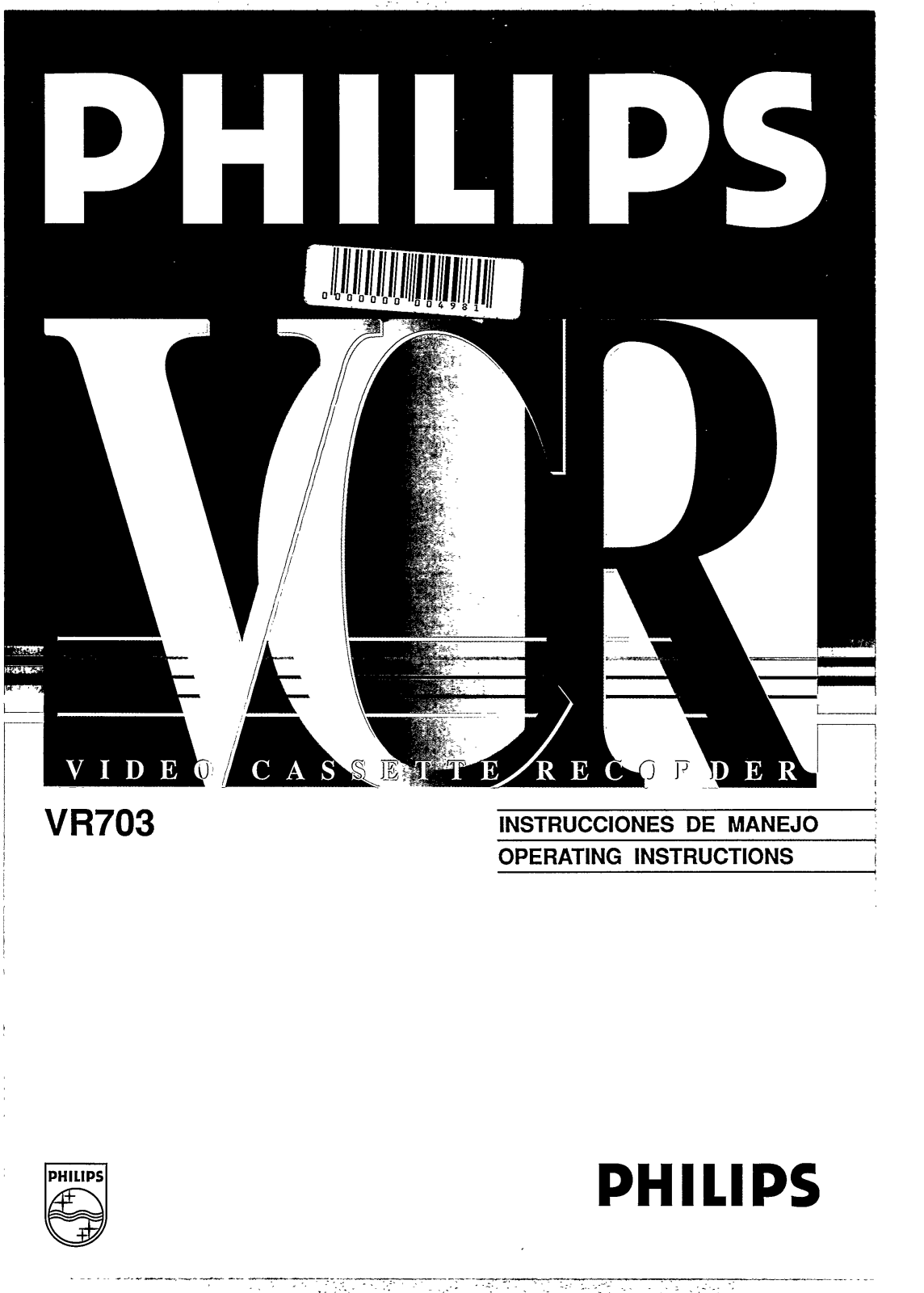 Philips VR703 User Manual