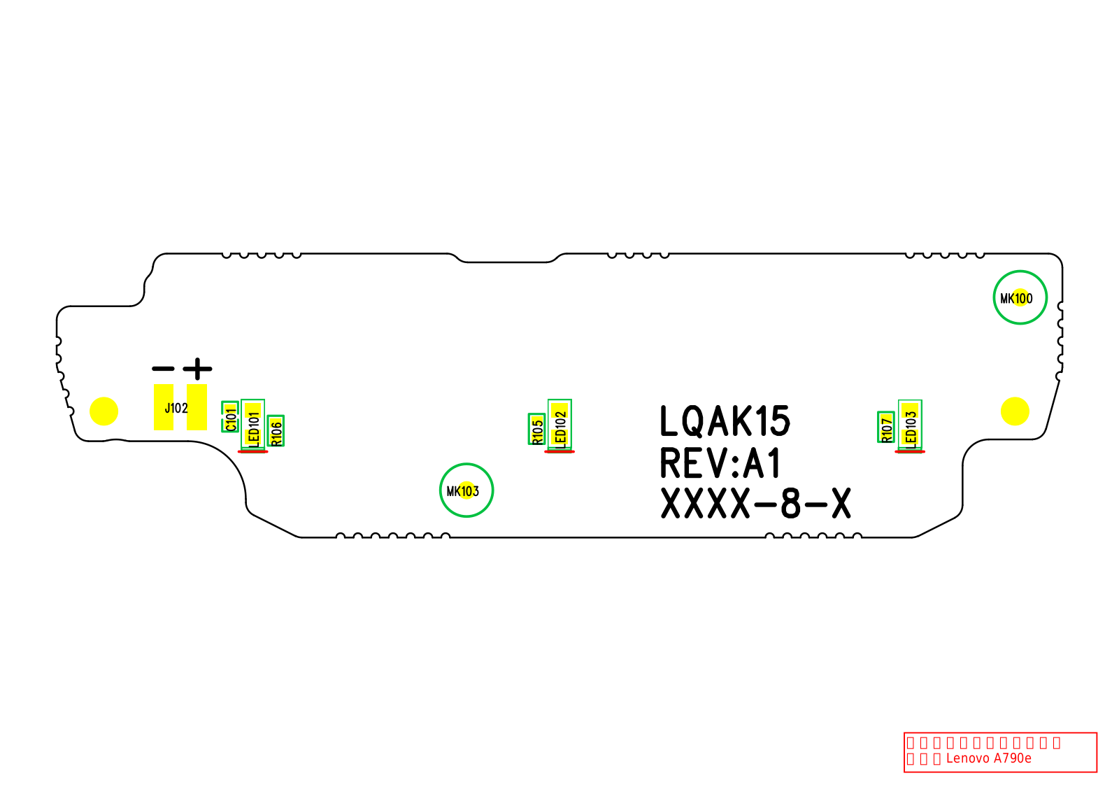 Lenovo A790E schematic diagram and service manual