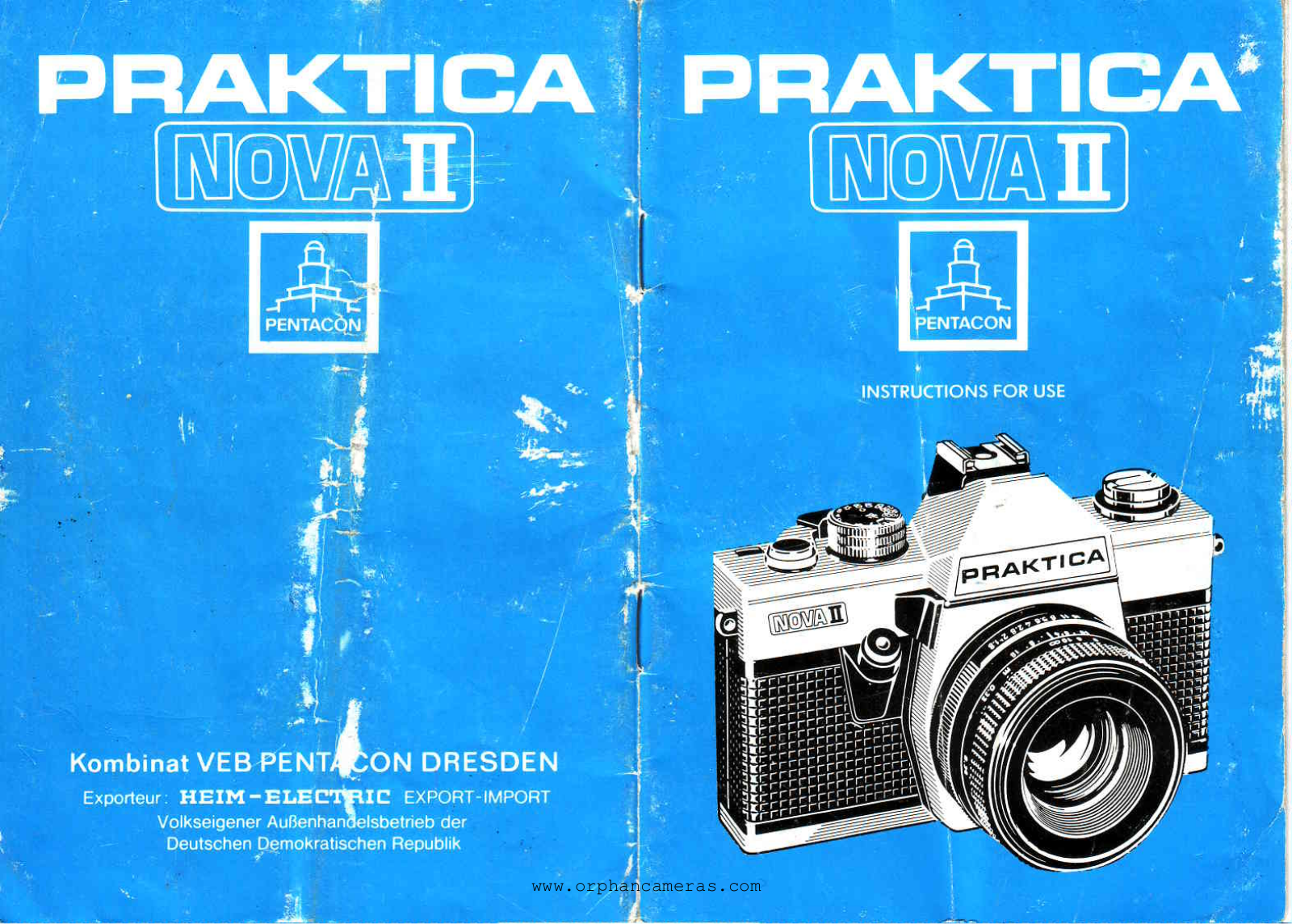 praktica nova ii User Guide