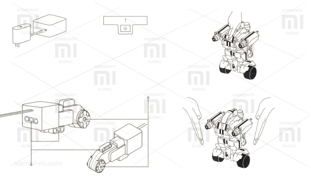 Xiaomi Mitu Mi Robot Tank Builder Rover, Mitu LKU4037GL Mi Robot Builder Rover Manual