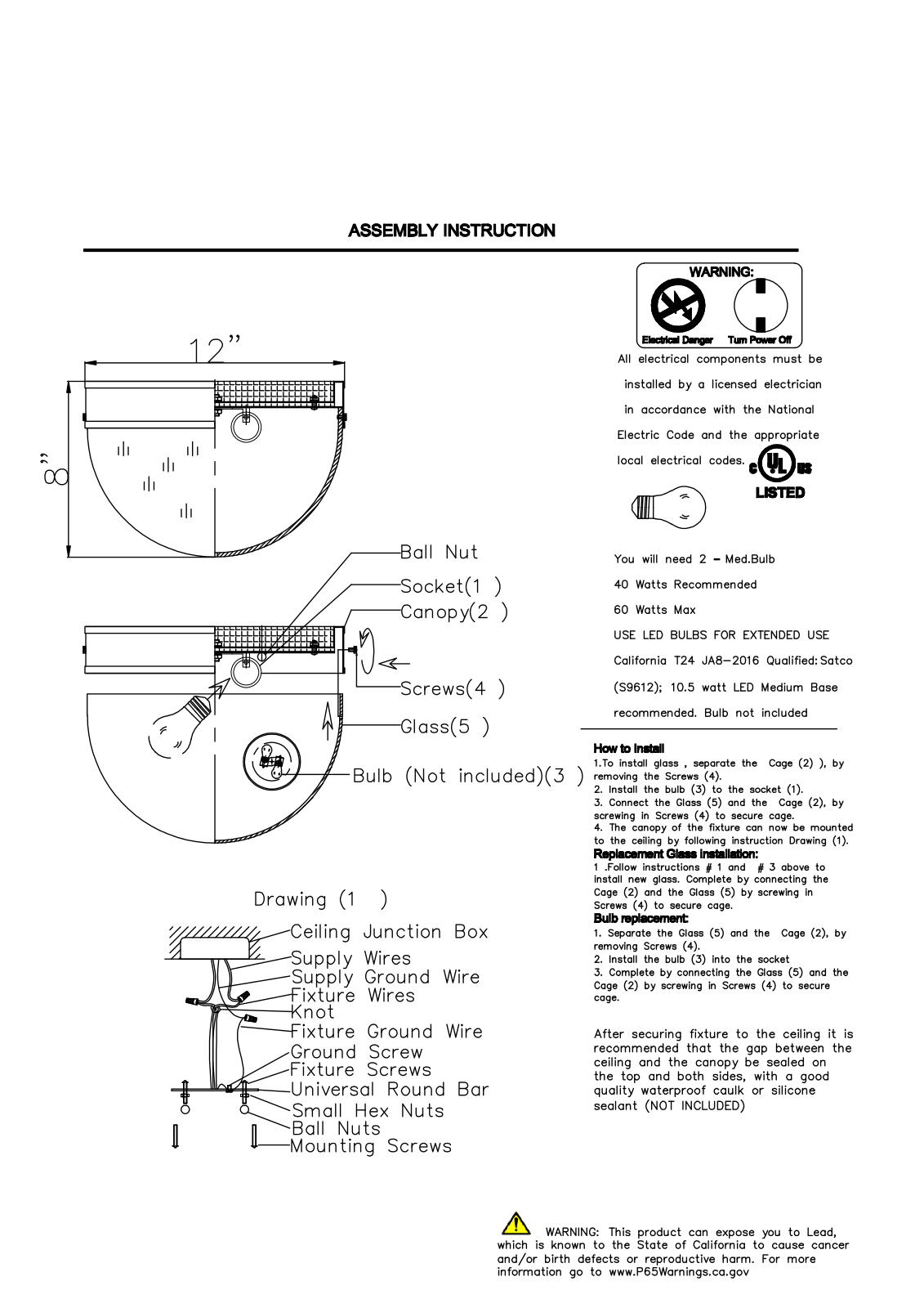 Joss & Main LTDR8350 Installation & Assembly - ManualMachine.com