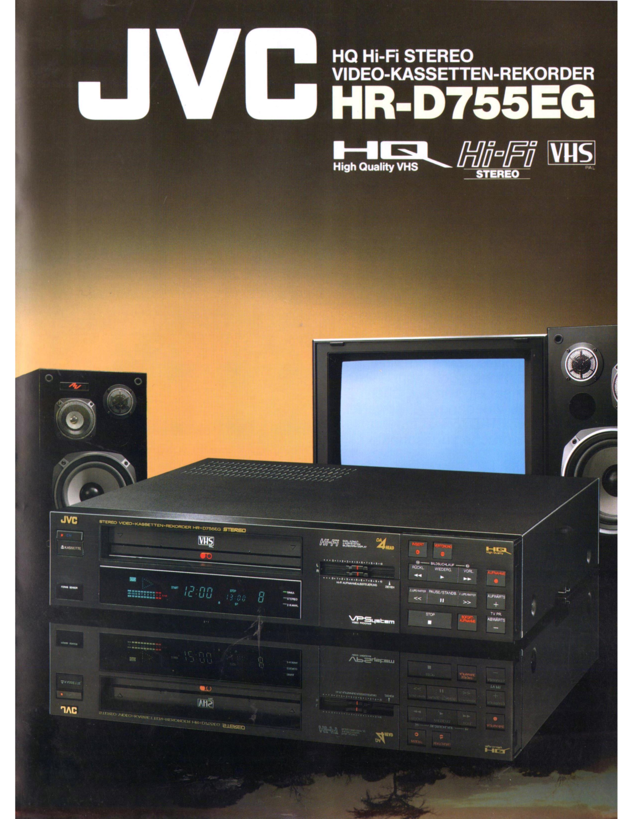 JVC HR-D755RG Prospekt - ManualMachine.com
