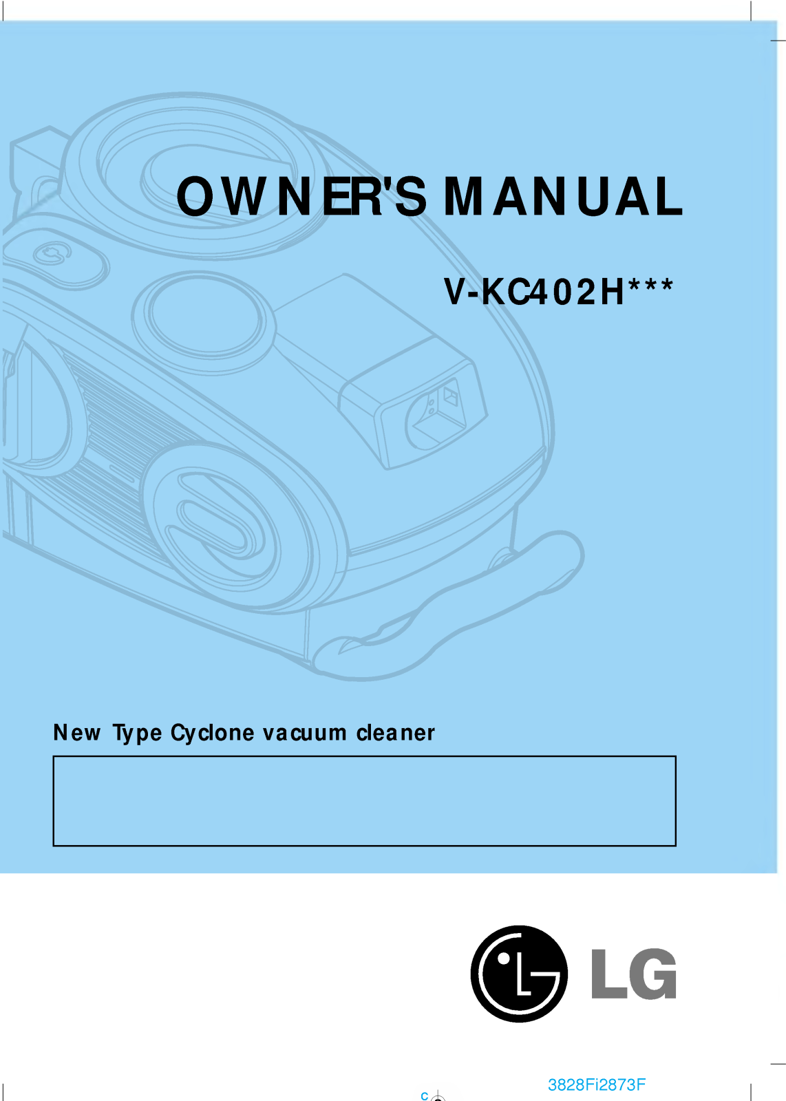 LG V-KC402HTU User Manual