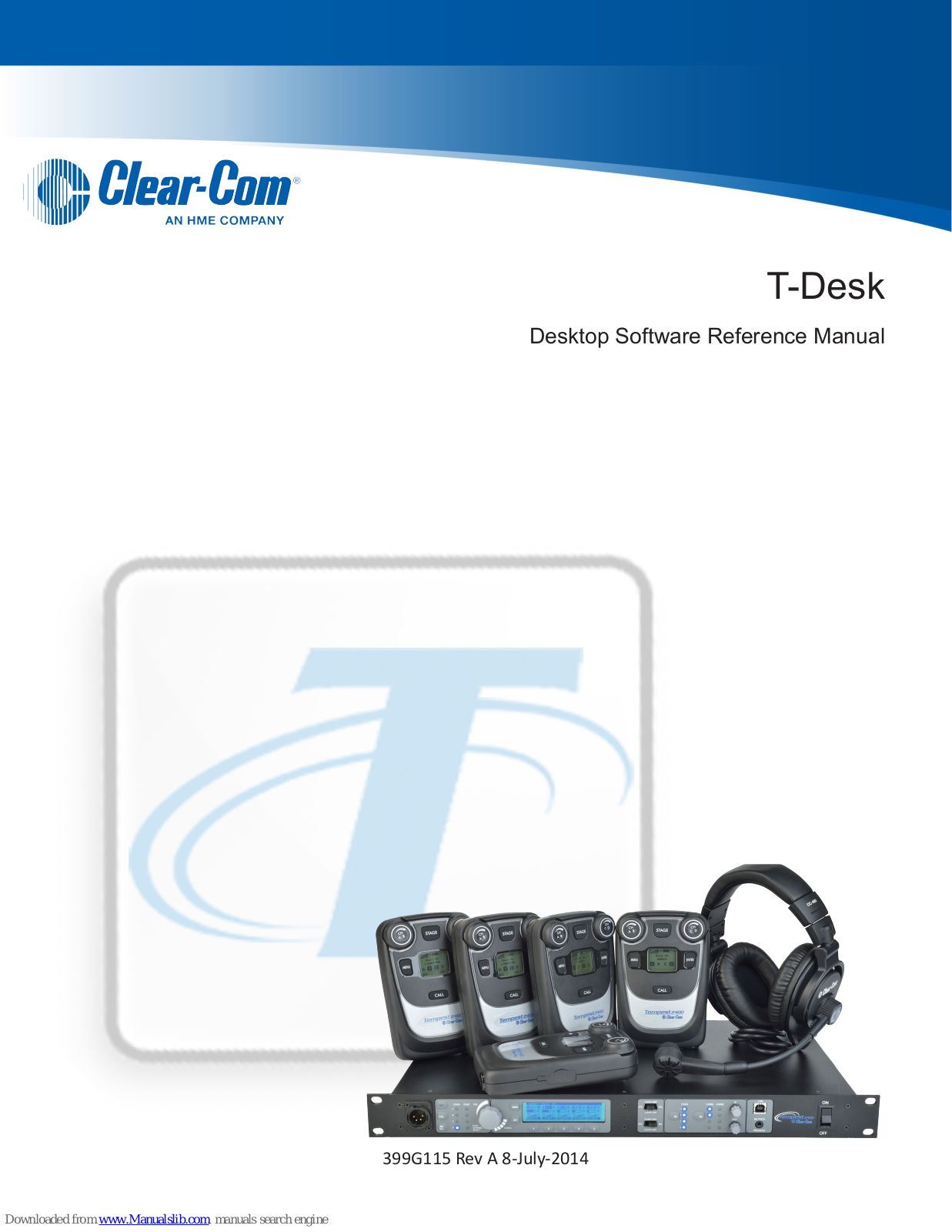 Clear-Com T-Desk Reference Manual