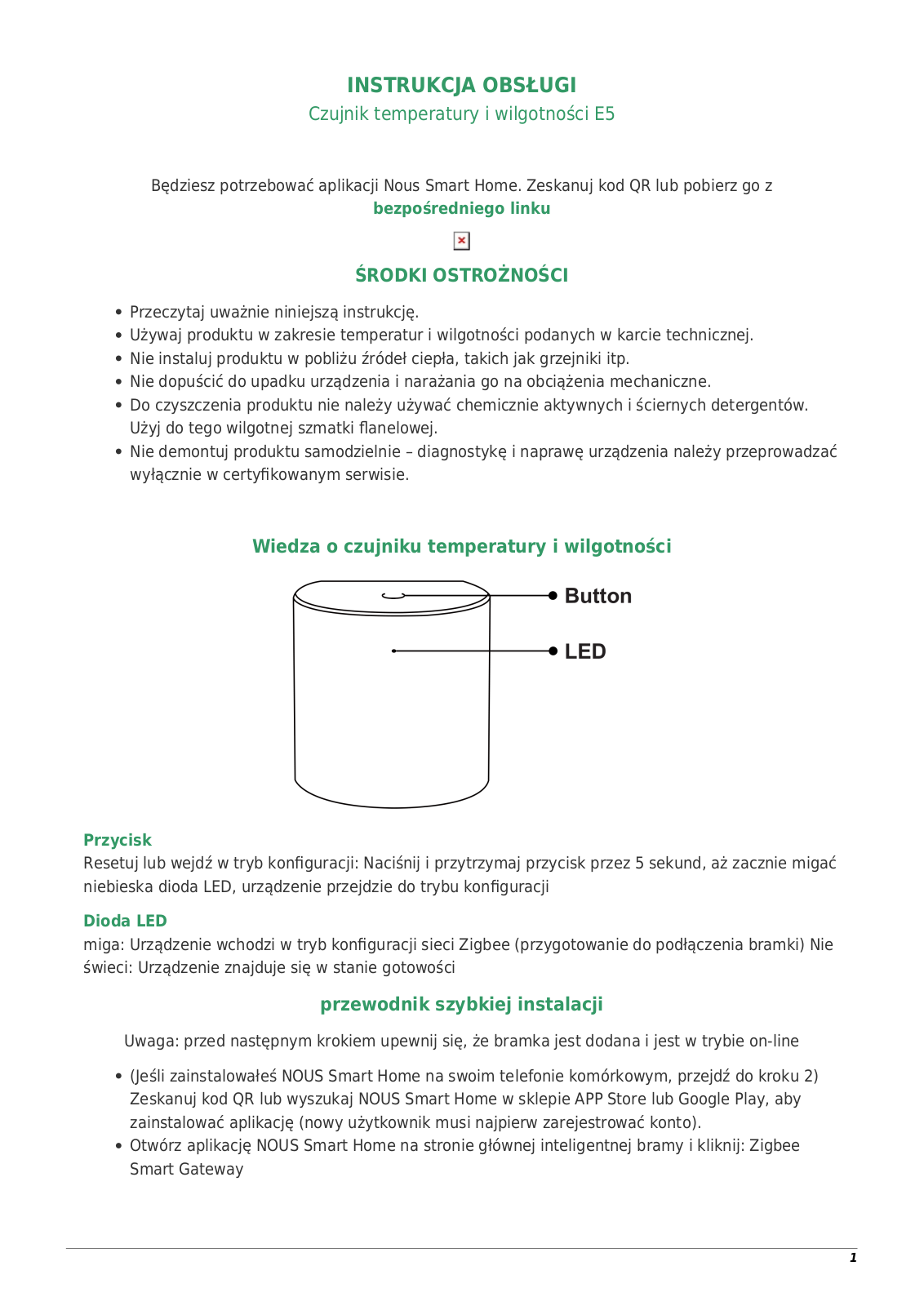 Nous E5 User guide - ManualMachine.com