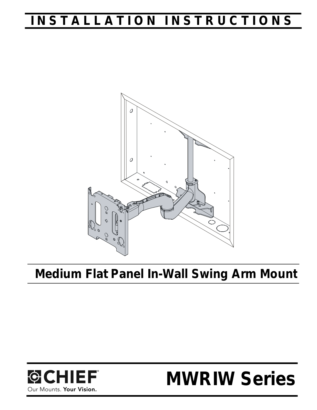 CHIEF MWRIW User Manual