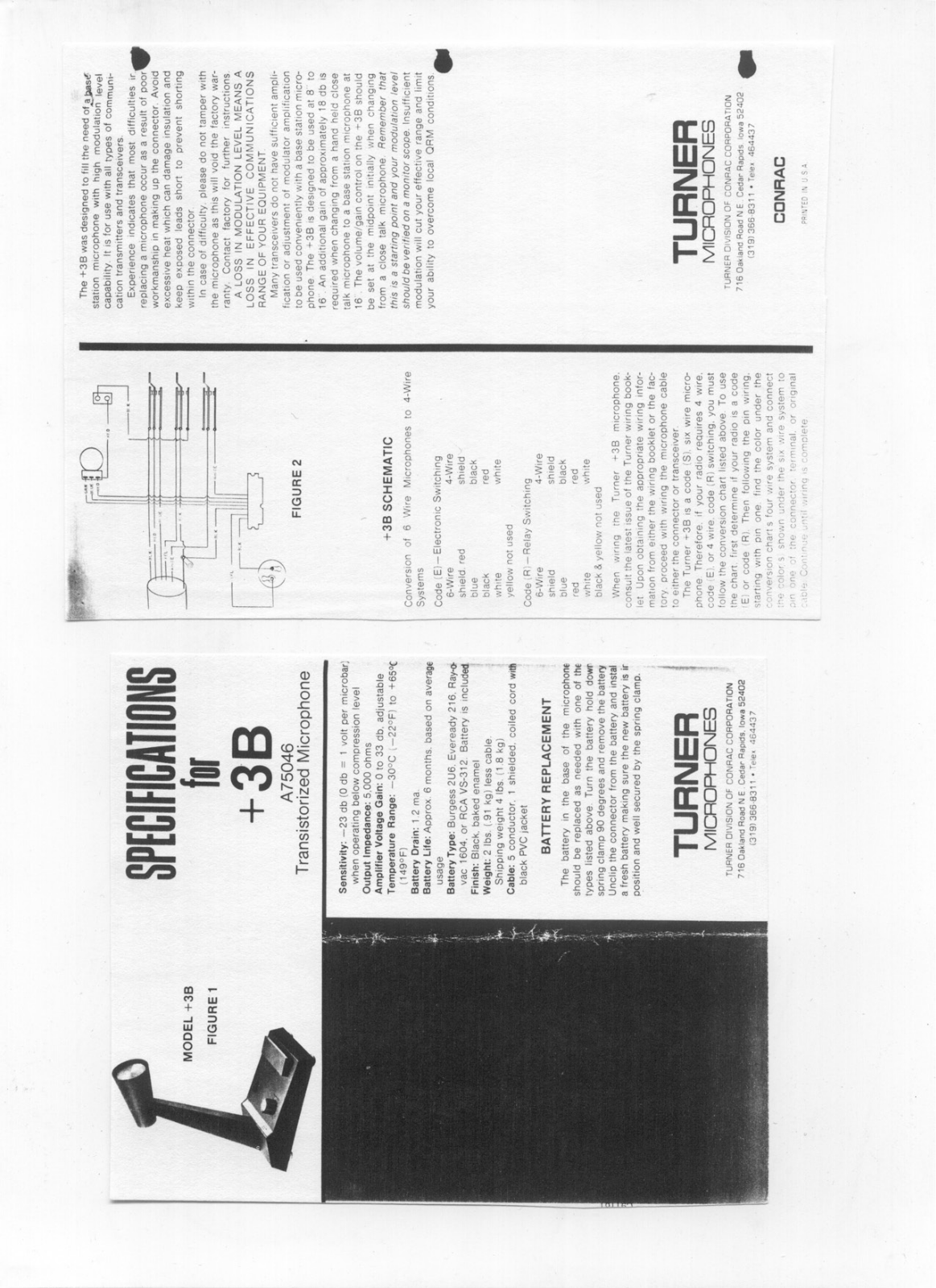 Turner +3B Schematics - ManualMachine.com