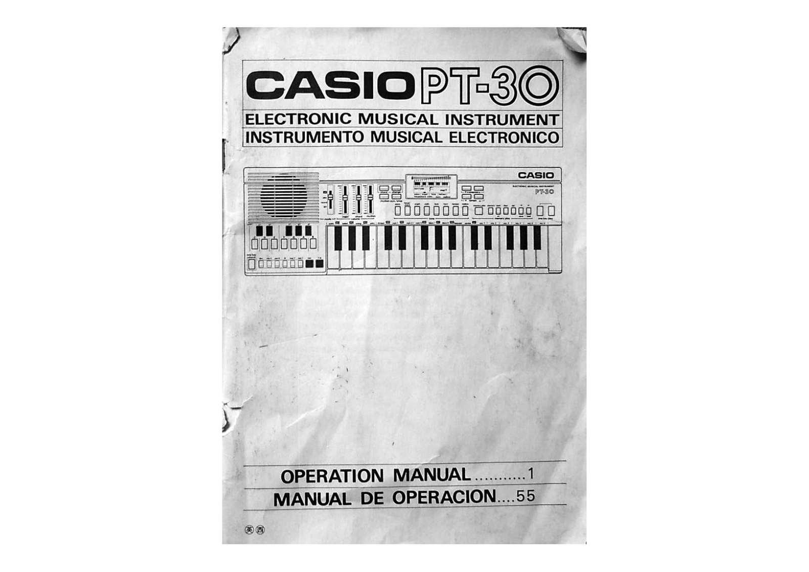 Casio PT-30 User Manual