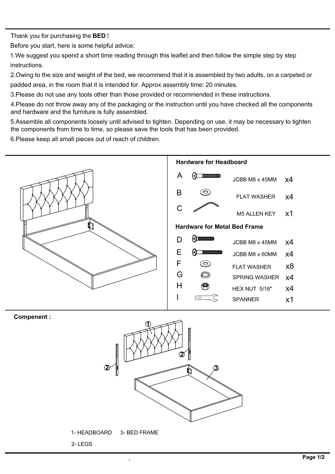 Zipcode Design W005580636 Installation & Assembly - ManualMachine.com