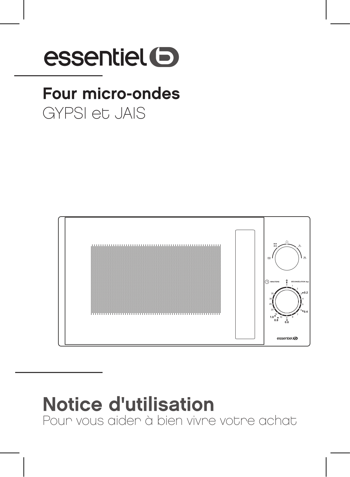 Essentielb Gypsi, Jais User Manual