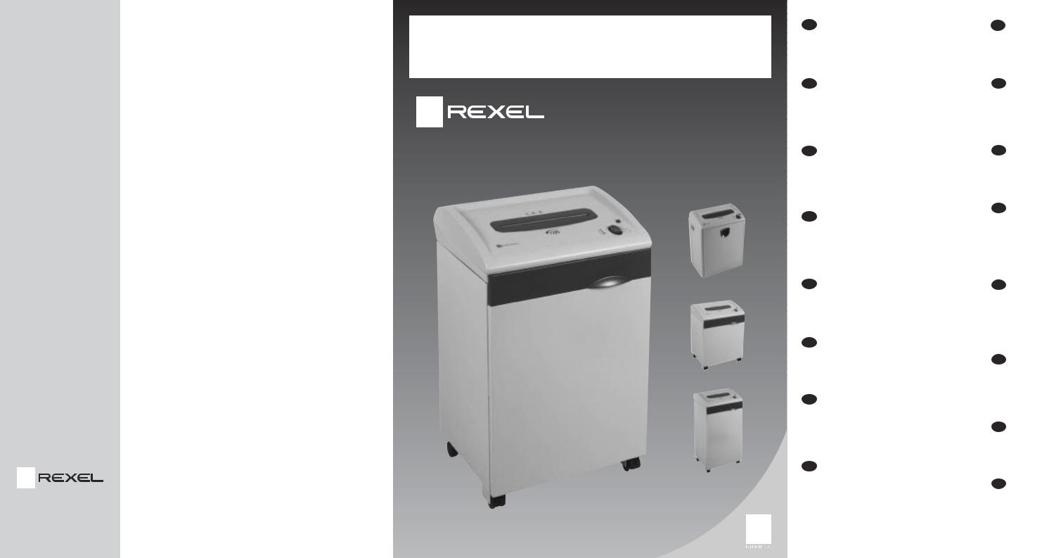 ACCO Brands REXEL P185, REXEL P335, REXEL P270CD, REXEL P210CD, REXEL P270 User Manual