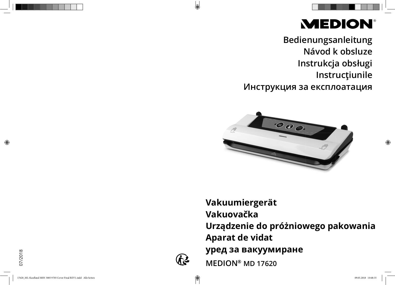 Medion MD17620 operation manual