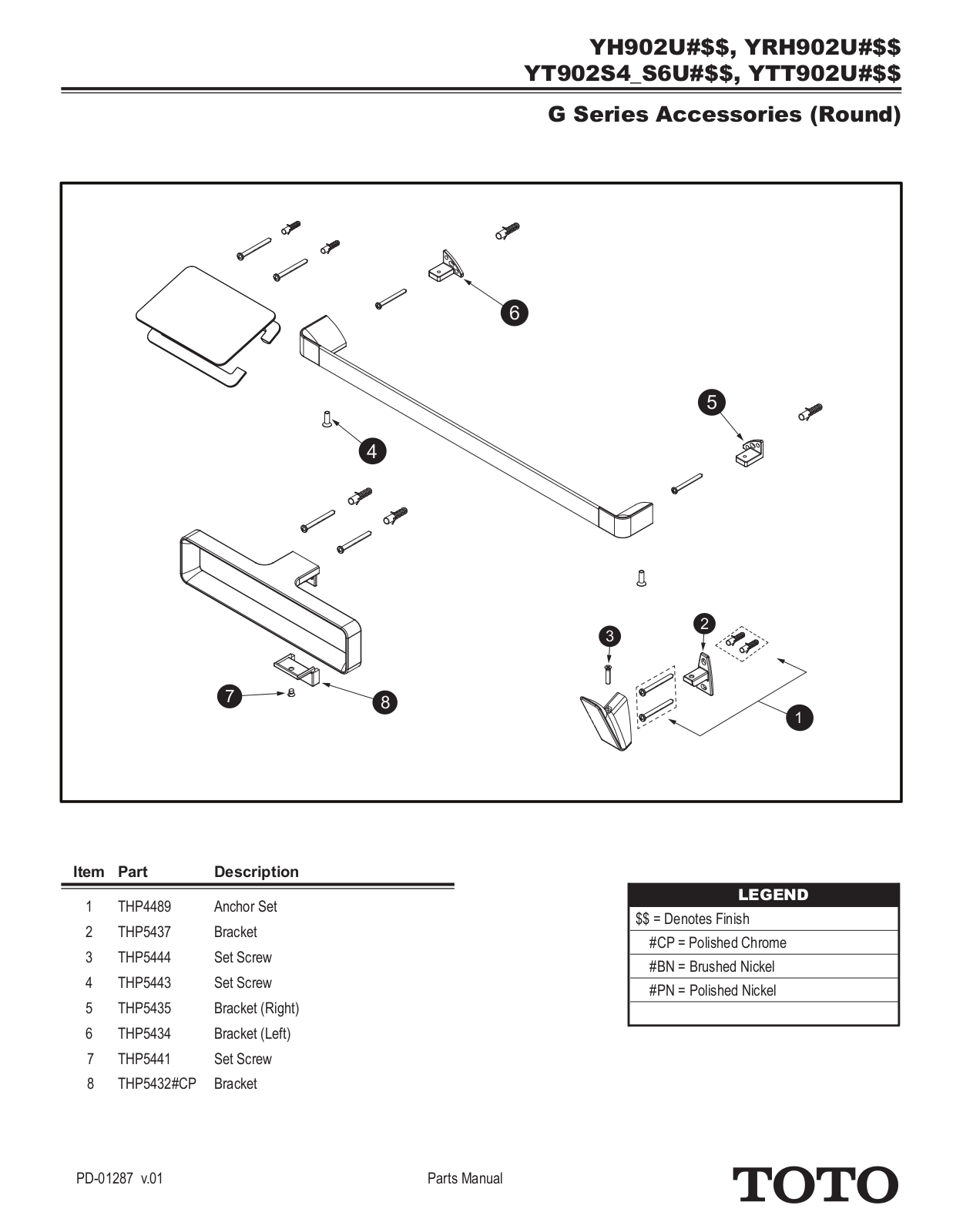 TOTO SBSA2128 Specifications - ManualMachine.com