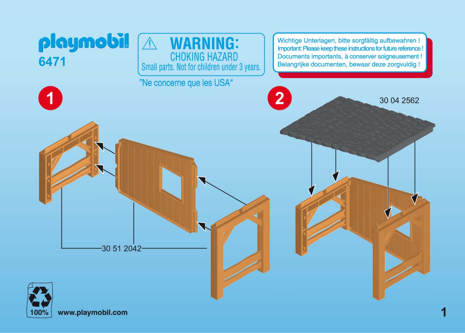 Playmobil 6471 Instructions