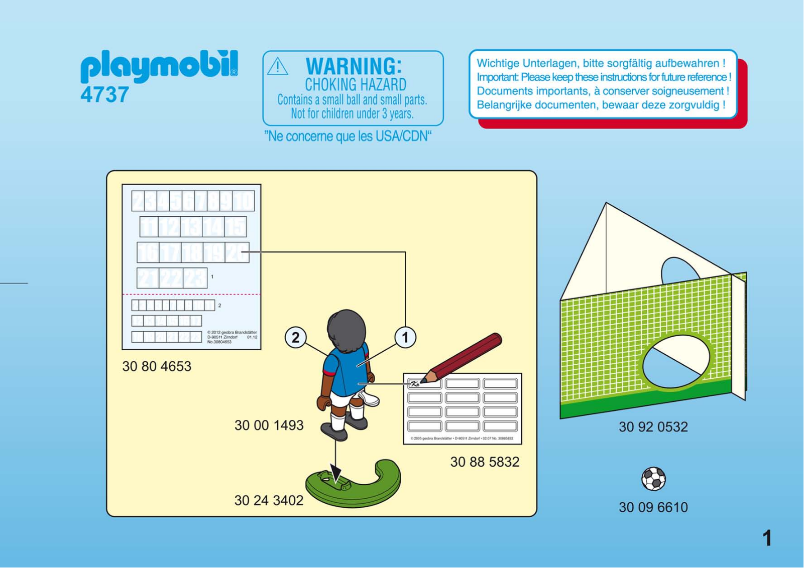 Playmobil 4737 Instructions