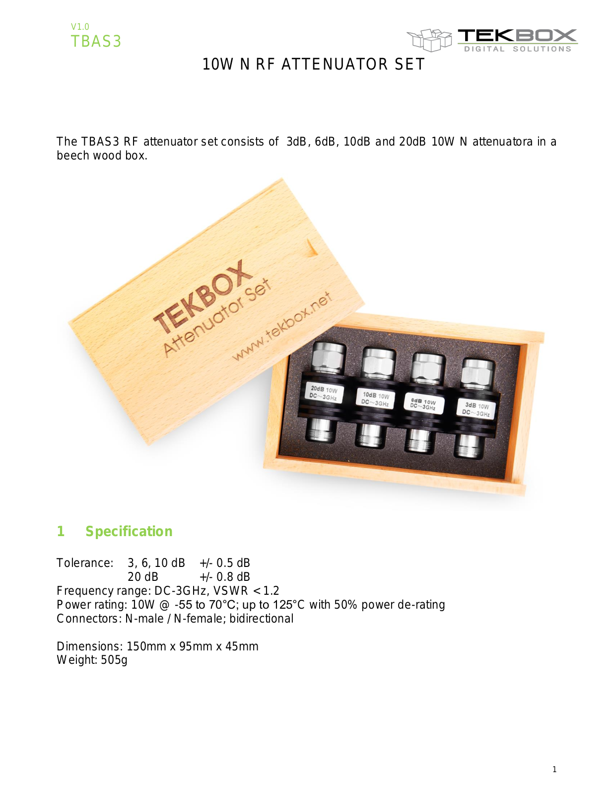 Tekbox TBAS3 User guide - ManualMachine.com