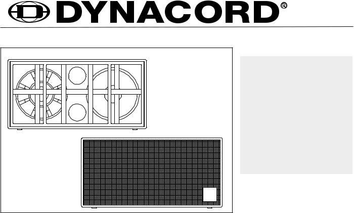 Dynacord alpha B3 User Manual