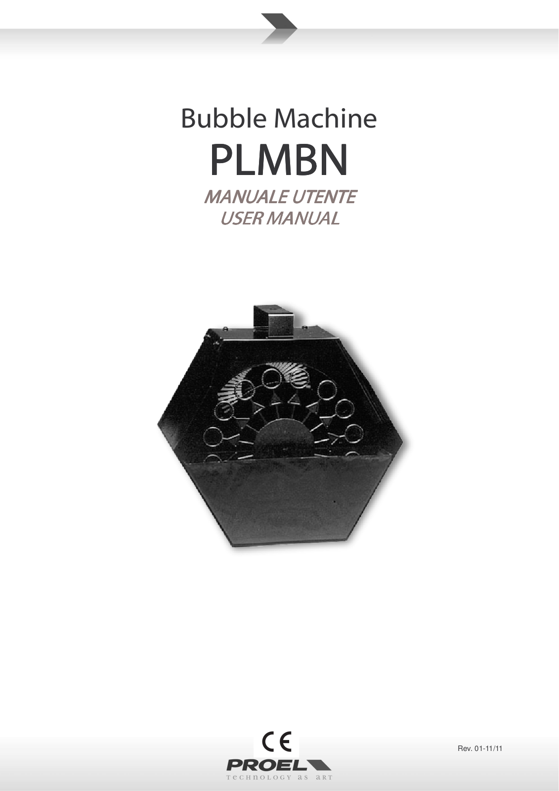 Proel PLMBN USER’S MANUAL