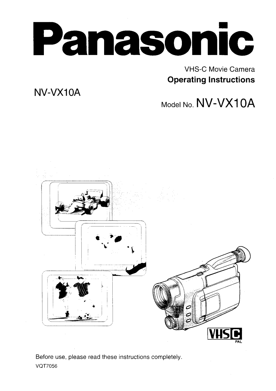 Panasonic NV-VX10A User Manual