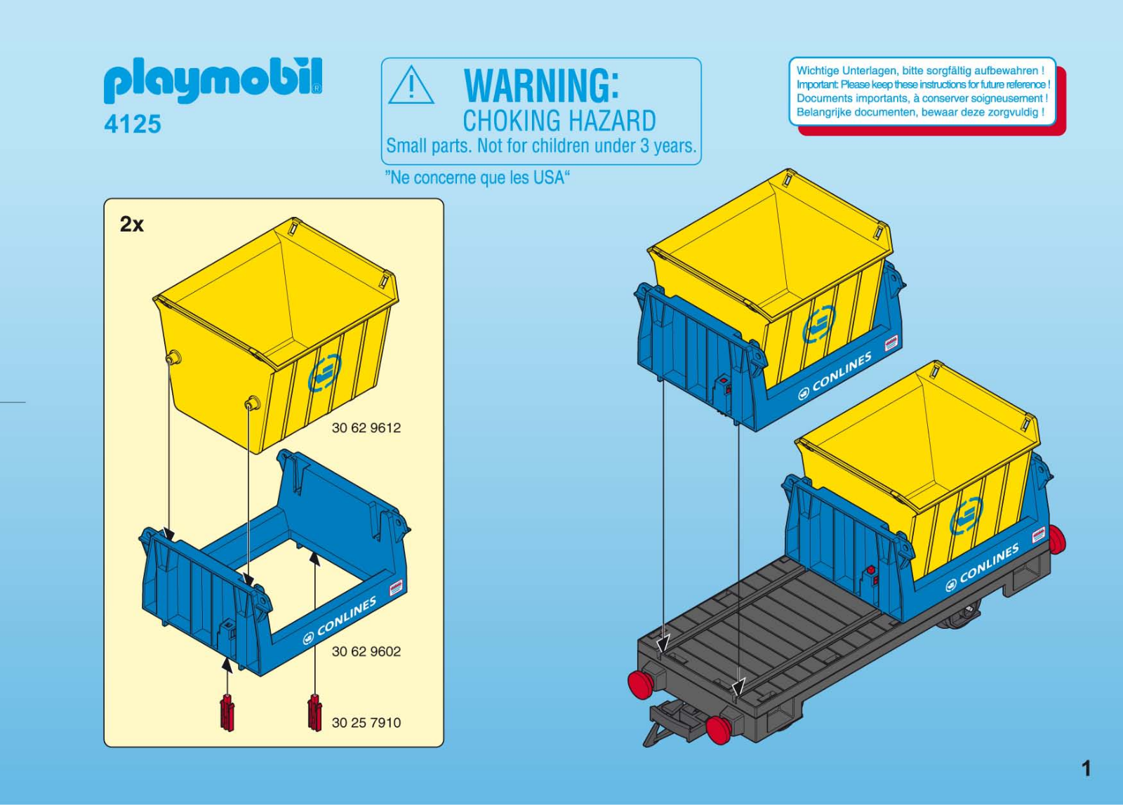 Playmobil 4125 Instructions